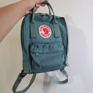 Fjallraven Kanken Mini Backpack - Frost Green